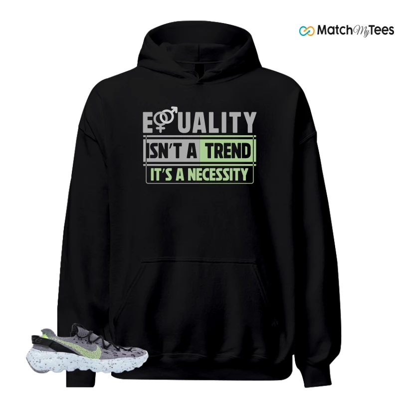 NIKE SPACE HIPPIE 04 GREY VOLT (WOMEN'S) SNEAKER Matching Tees hoodie