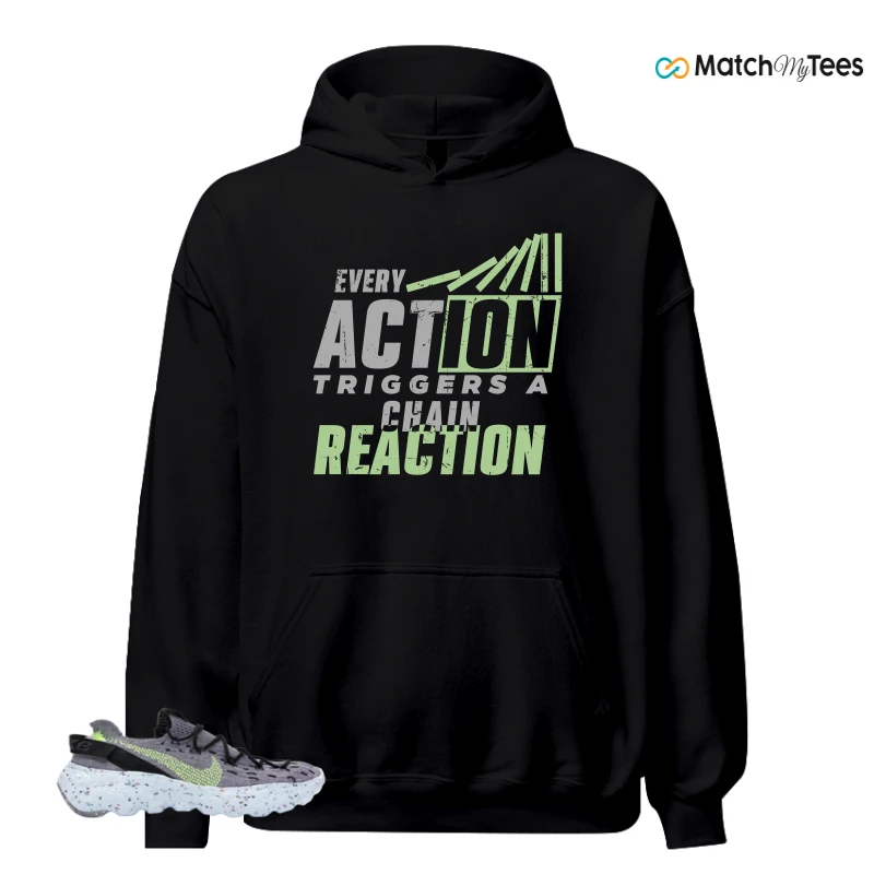 NIKE SPACE HIPPIE 04 GREY VOLT (WOMEN'S) SNEAKER Matching Tees hoodie