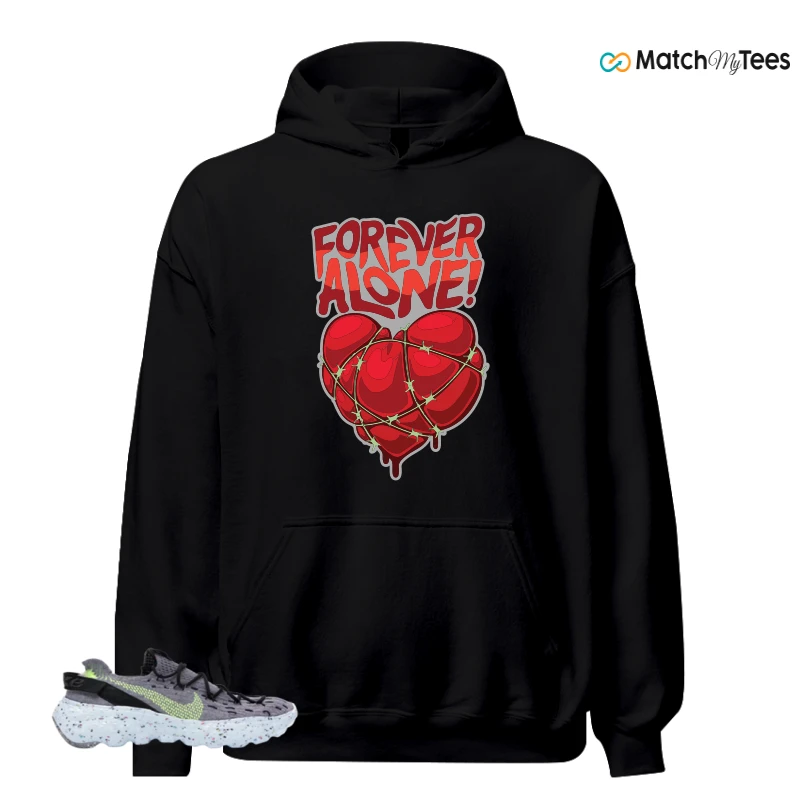 NIKE SPACE HIPPIE 04 GREY VOLT (WOMEN'S) SNEAKER Matching Tees hoodie