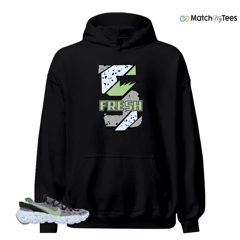 NIKE SPACE HIPPIE 04 GREY VOLT (WOMEN'S) SNEAKER Matching Tees hoodie