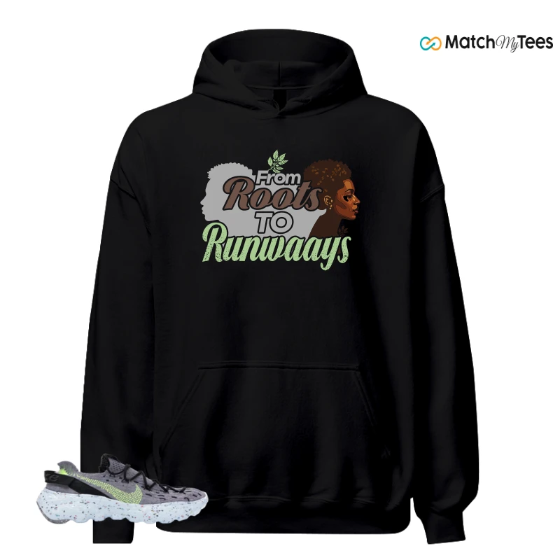NIKE SPACE HIPPIE 04 GREY VOLT (WOMEN'S) SNEAKER Matching Tees hoodie