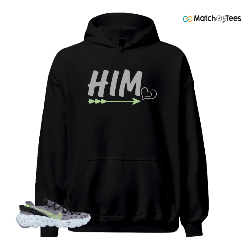 NIKE SPACE HIPPIE 04 GREY VOLT (WOMEN'S) SNEAKER Matching Tees hoodie