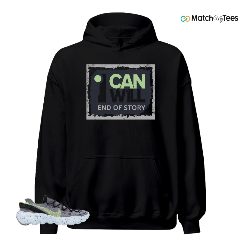 NIKE SPACE HIPPIE 04 GREY VOLT (WOMEN'S) SNEAKER Matching Tees hoodie