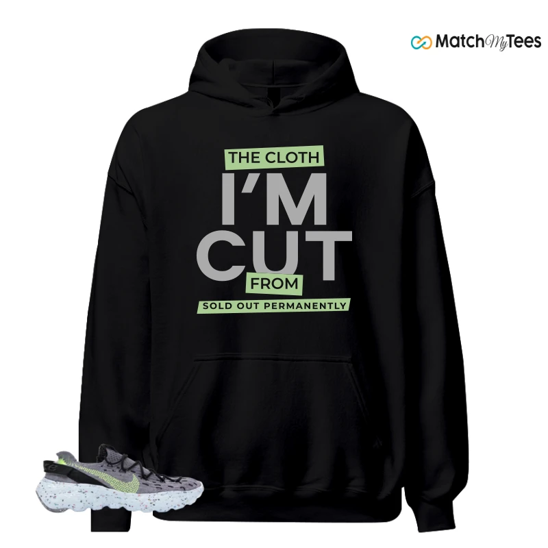 I'm Cut Black matching Hoodie Hoodie