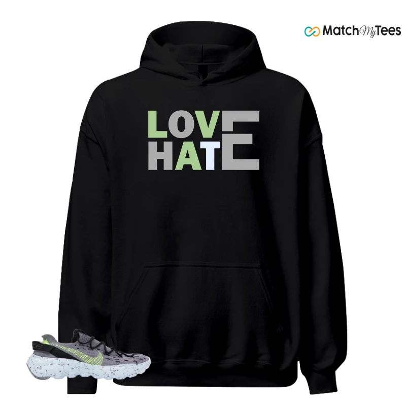 NIKE SPACE HIPPIE 04 GREY VOLT (WOMEN'S) SNEAKER Matching Tees hoodie
