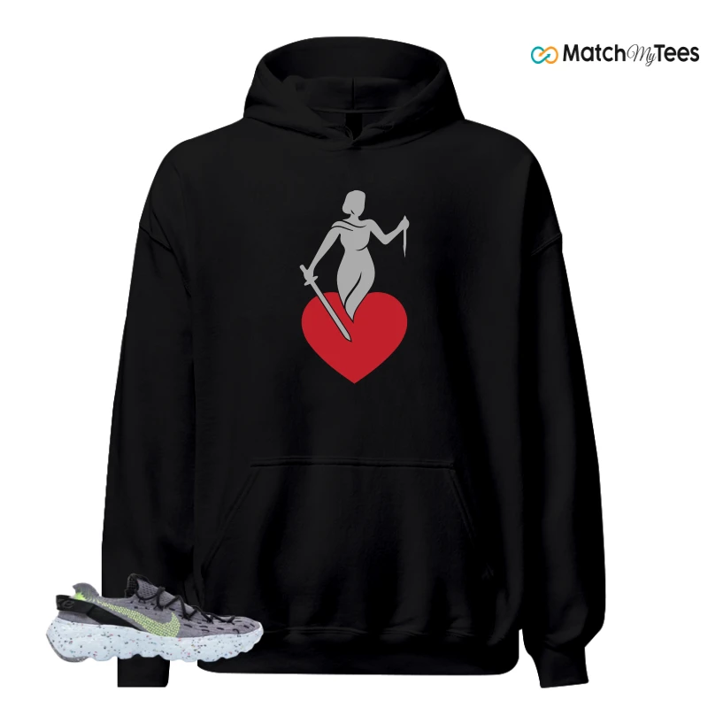 NIKE SPACE HIPPIE 04 GREY VOLT (WOMEN'S) SNEAKER Matching Tees hoodie