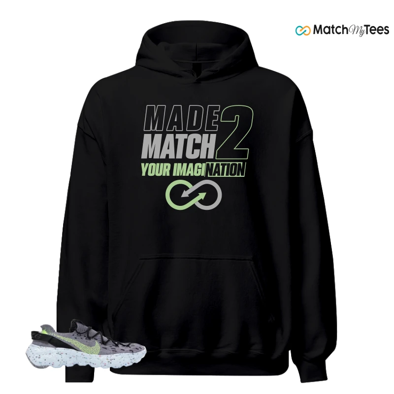 NIKE SPACE HIPPIE 04 GREY VOLT (WOMEN'S) SNEAKER Matching Tees hoodie