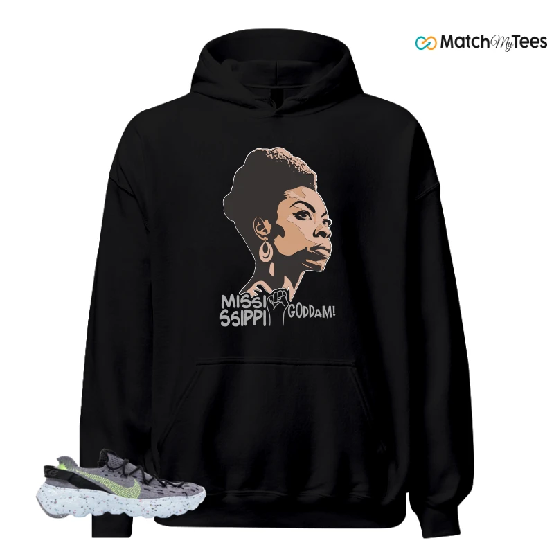 NIKE SPACE HIPPIE 04 GREY VOLT (WOMEN'S) SNEAKER Matching Tees hoodie