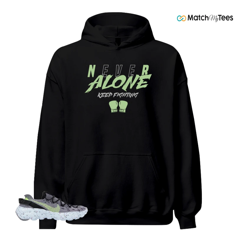 NIKE SPACE HIPPIE 04 GREY VOLT (WOMEN'S) SNEAKER Matching Tees hoodie