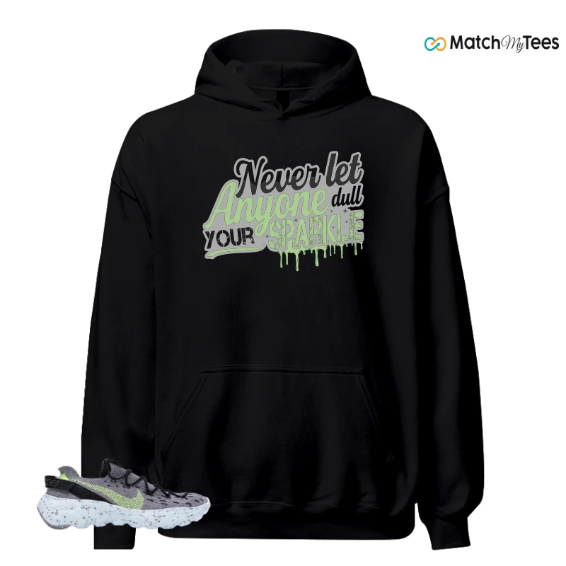 NIKE SPACE HIPPIE 04 GREY VOLT (WOMEN'S) SNEAKER Matching Tees hoodie