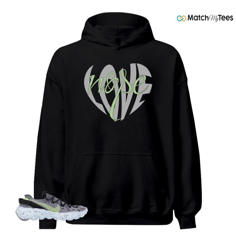 NIKE SPACE HIPPIE 04 GREY VOLT (WOMEN'S) SNEAKER Matching Tees hoodie