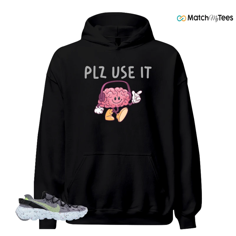 NIKE SPACE HIPPIE 04 GREY VOLT (WOMEN'S) SNEAKER Matching Tees hoodie