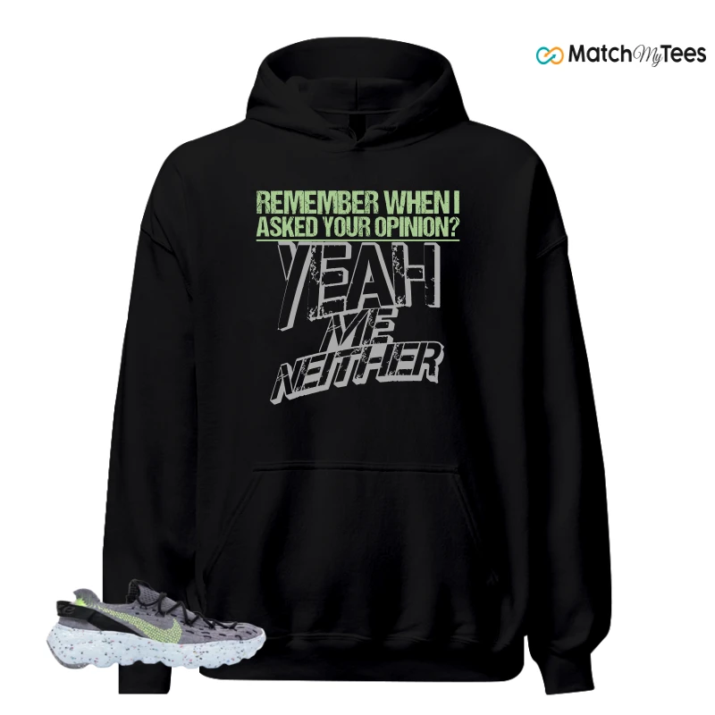 NIKE SPACE HIPPIE 04 GREY VOLT (WOMEN'S) SNEAKER Matching Tees hoodie