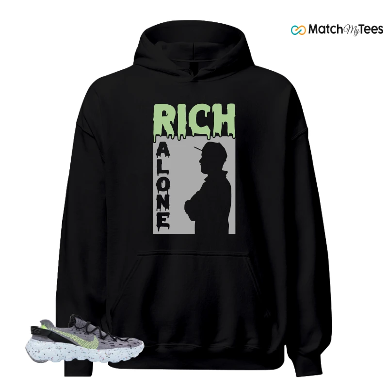 NIKE SPACE HIPPIE 04 GREY VOLT (WOMEN'S) SNEAKER Matching Tees hoodie