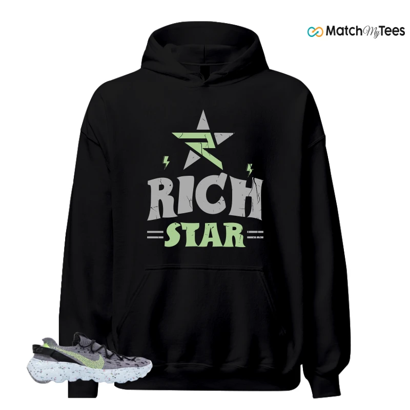 NIKE SPACE HIPPIE 04 GREY VOLT (WOMEN'S) SNEAKER Matching Tees hoodie