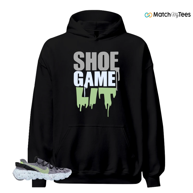 NIKE SPACE HIPPIE 04 GREY VOLT (WOMEN'S) SNEAKER Matching Tees hoodie