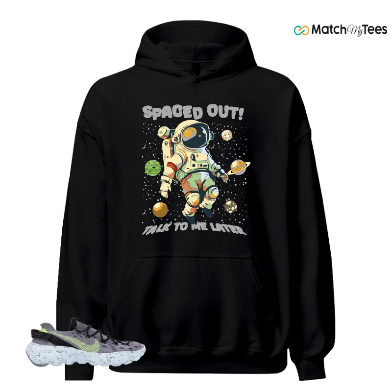 NIKE SPACE HIPPIE 04 GREY VOLT (WOMEN'S) SNEAKER Matching Tees hoodie