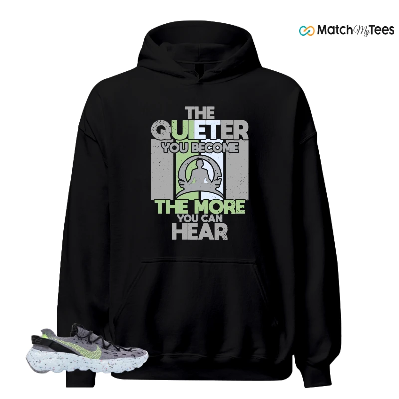 NIKE SPACE HIPPIE 04 GREY VOLT (WOMEN'S) SNEAKER Matching Tees hoodie