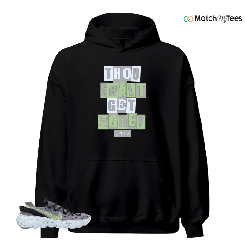 NIKE SPACE HIPPIE 04 GREY VOLT (WOMEN'S) SNEAKER Matching Tees hoodie
