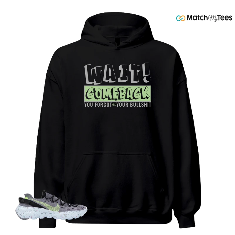 NIKE SPACE HIPPIE 04 GREY VOLT (WOMEN'S) SNEAKER Matching Tees hoodie