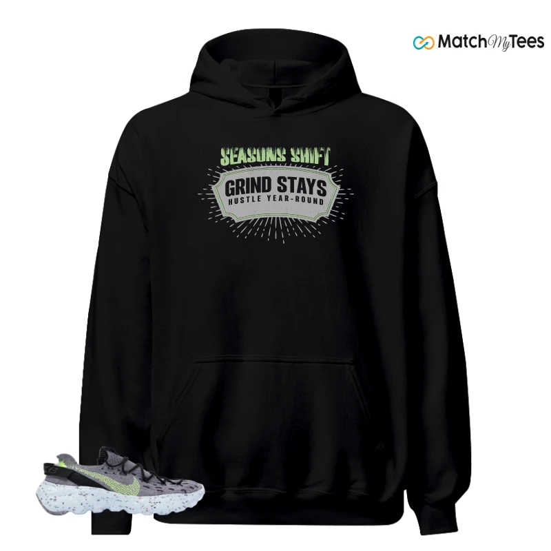 NIKE SPACE HIPPIE 04 GREY VOLT (WOMEN'S) SNEAKER Matching Tees hoodie