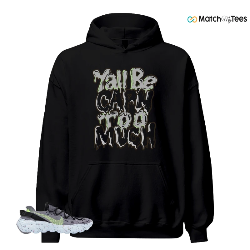 NIKE SPACE HIPPIE 04 GREY VOLT (WOMEN'S) SNEAKER Matching Tees hoodie