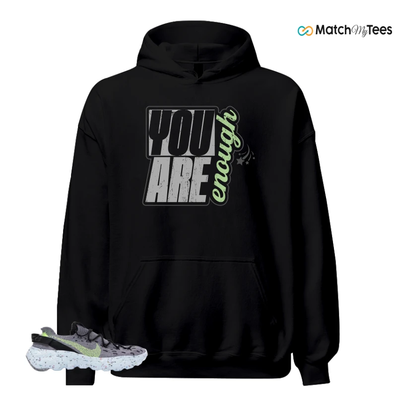 NIKE SPACE HIPPIE 04 GREY VOLT (WOMEN'S) SNEAKER Matching Tees hoodie
