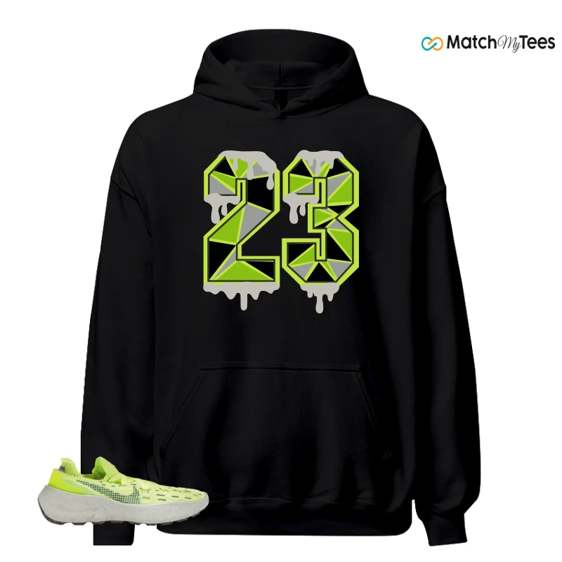 NIKE SPACE HIPPIE 04 LIGHT LEMMON TWIST SNEAKER Matching Tees hoodie
