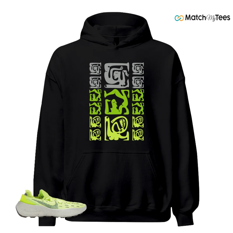 NIKE SPACE HIPPIE 04 LIGHT LEMMON TWIST SNEAKER Matching Tees hoodie