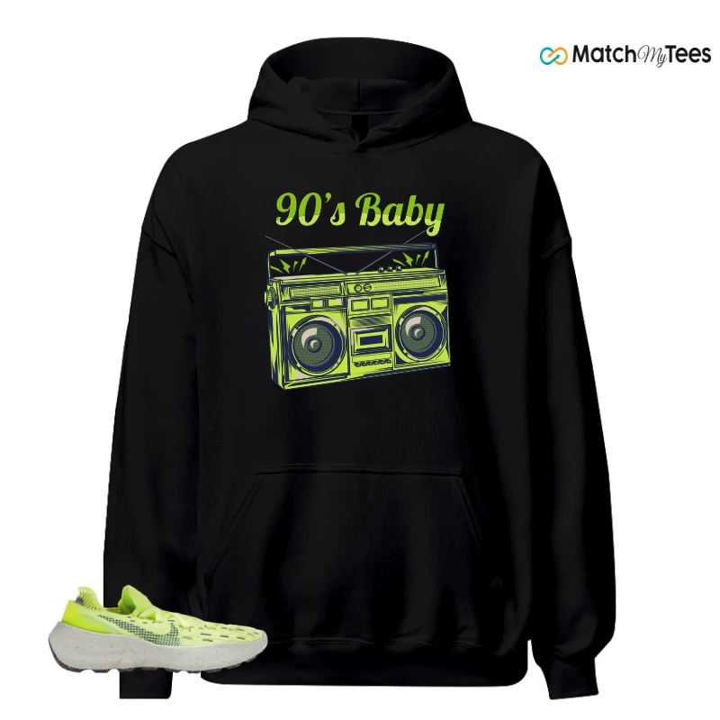 NIKE SPACE HIPPIE 04 LIGHT LEMMON TWIST SNEAKER Matching Tees hoodie