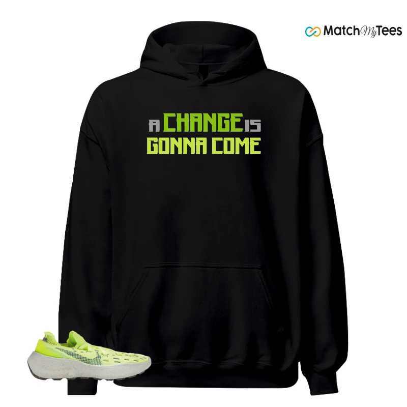 NIKE SPACE HIPPIE 04 LIGHT LEMMON TWIST SNEAKER Matching Tees hoodie