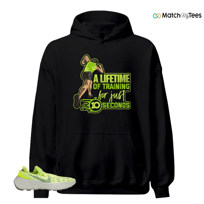 NIKE SPACE HIPPIE 04 LIGHT LEMMON TWIST SNEAKER Matching Tees hoodie