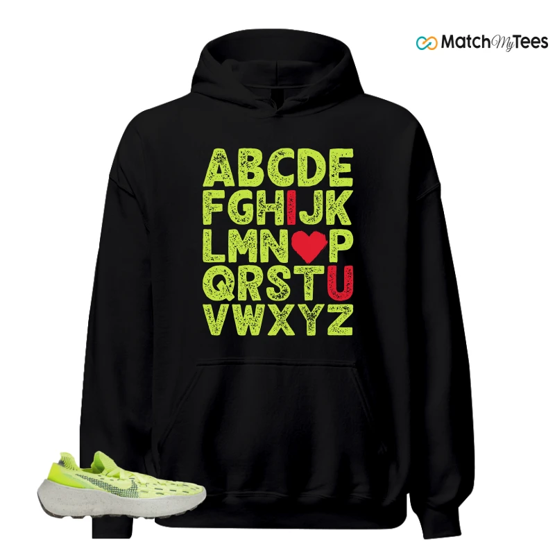 NIKE SPACE HIPPIE 04 LIGHT LEMMON TWIST SNEAKER Matching Tees hoodie