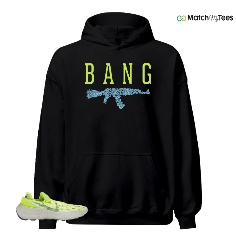 NIKE SPACE HIPPIE 04 LIGHT LEMMON TWIST SNEAKER Matching Tees hoodie