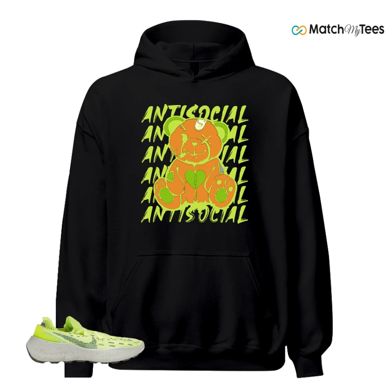 NIKE SPACE HIPPIE 04 LIGHT LEMMON TWIST SNEAKER Matching Tees hoodie