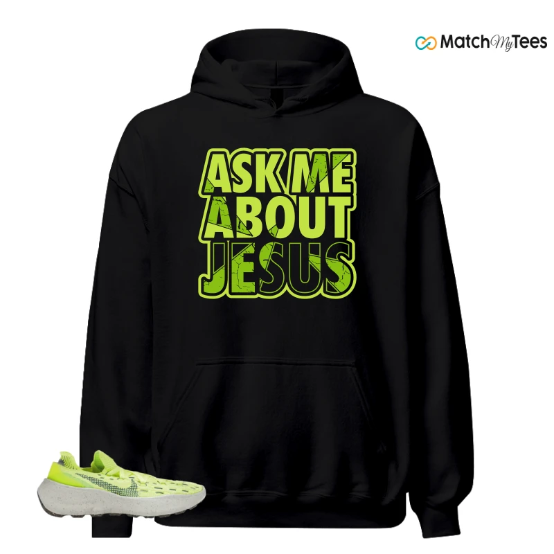 NIKE SPACE HIPPIE 04 LIGHT LEMMON TWIST SNEAKER Matching Tees hoodie