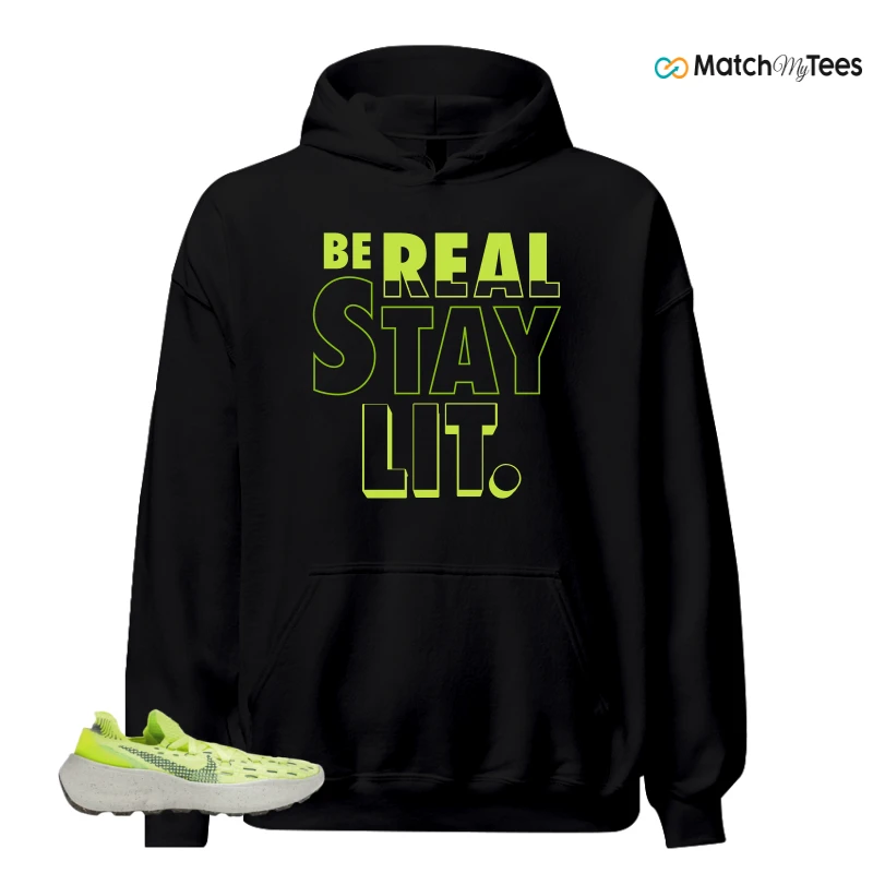 NIKE SPACE HIPPIE 04 LIGHT LEMMON TWIST SNEAKER Matching Tees hoodie