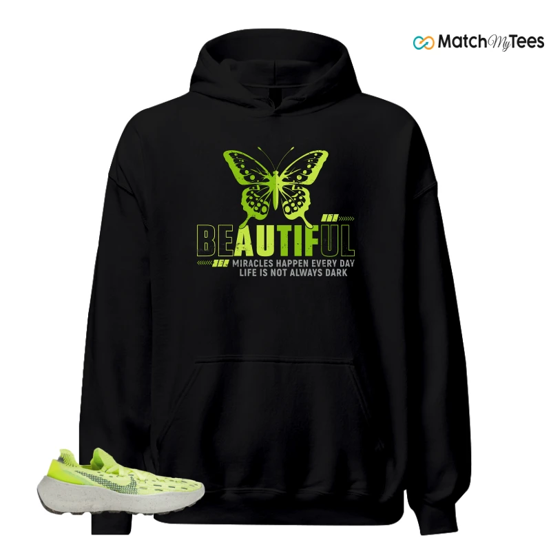 NIKE SPACE HIPPIE 04 LIGHT LEMMON TWIST SNEAKER Matching Tees hoodie