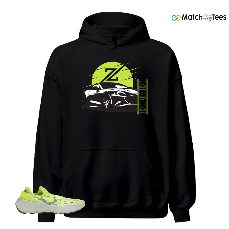 NIKE SPACE HIPPIE 04 LIGHT LEMMON TWIST SNEAKER Matching Tees hoodie
