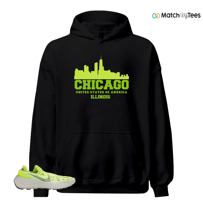 NIKE SPACE HIPPIE 04 LIGHT LEMMON TWIST SNEAKER Matching Tees hoodie