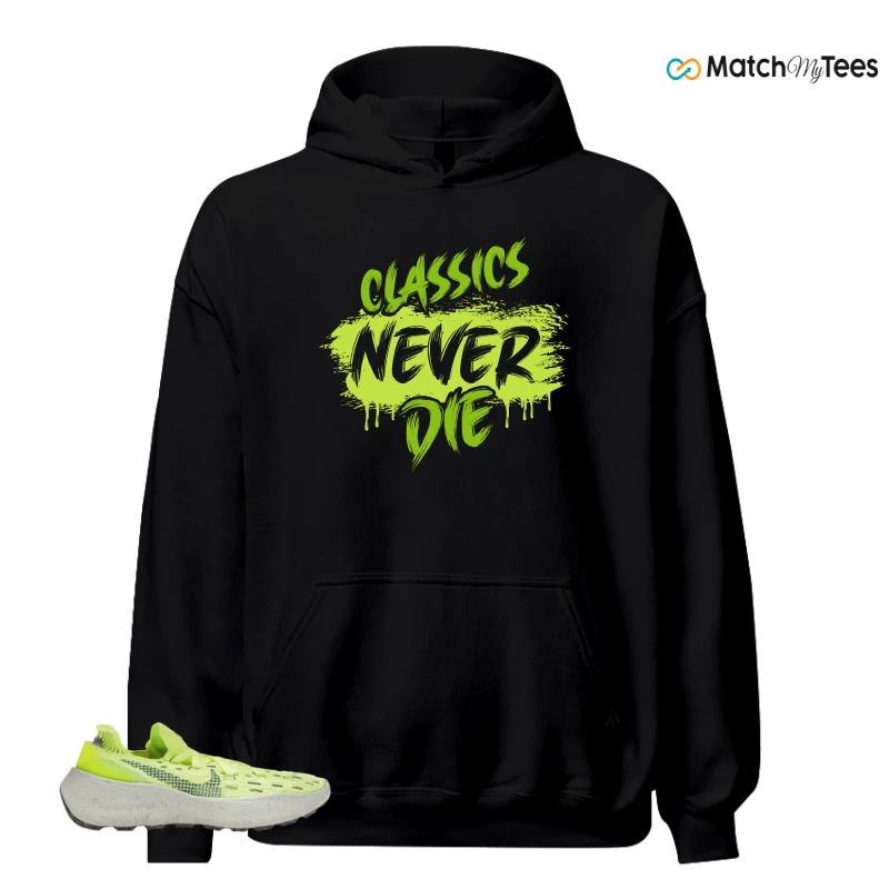 NIKE SPACE HIPPIE 04 LIGHT LEMMON TWIST SNEAKER Matching Tees hoodie