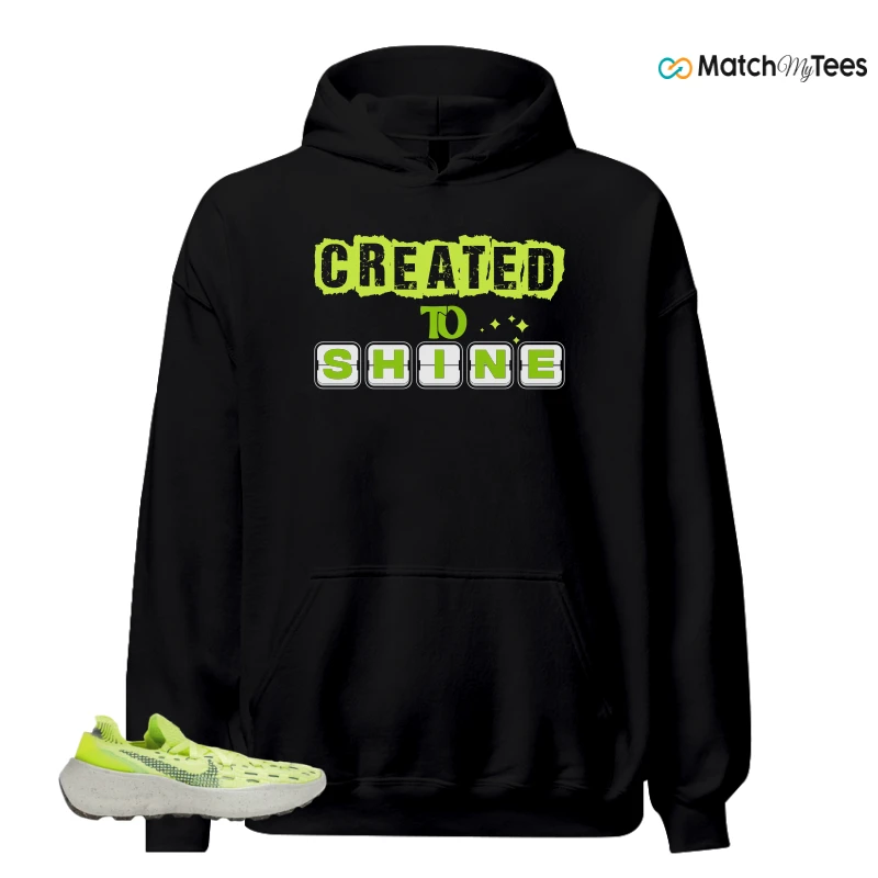 NIKE SPACE HIPPIE 04 LIGHT LEMMON TWIST SNEAKER Matching Tees hoodie