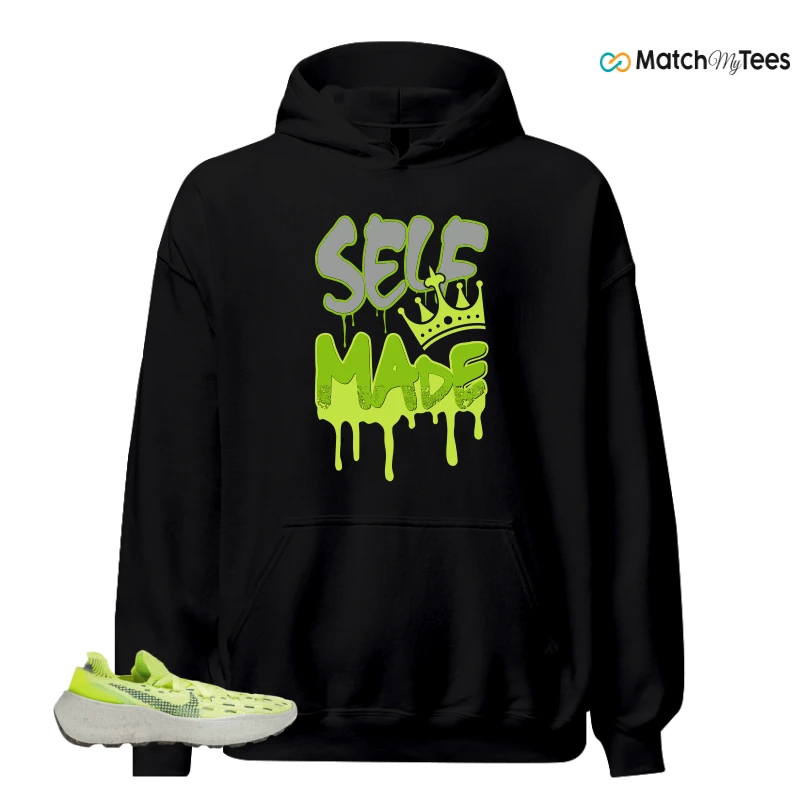 NIKE SPACE HIPPIE 04 LIGHT LEMMON TWIST SNEAKER Matching Tees hoodie