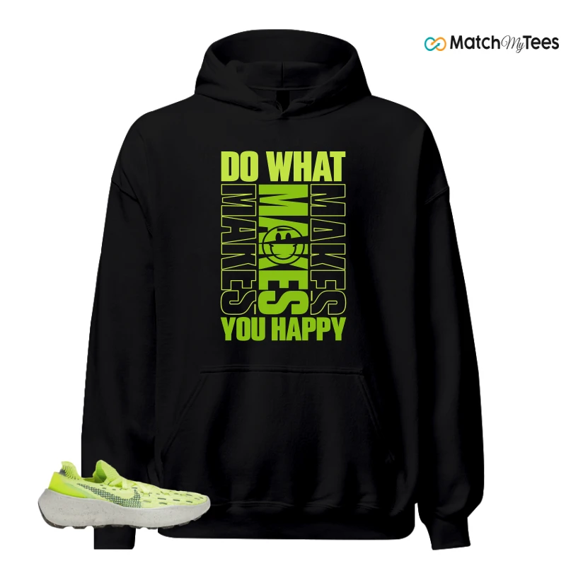 NIKE SPACE HIPPIE 04 LIGHT LEMMON TWIST SNEAKER Matching Tees hoodie