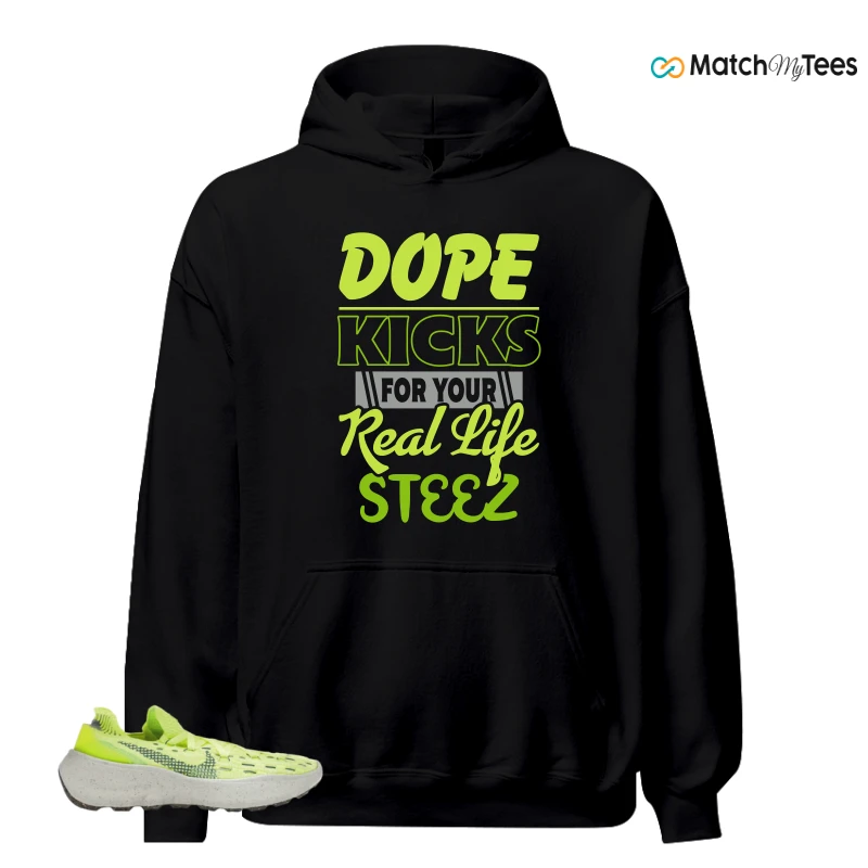NIKE SPACE HIPPIE 04 LIGHT LEMMON TWIST SNEAKER Matching Tees hoodie