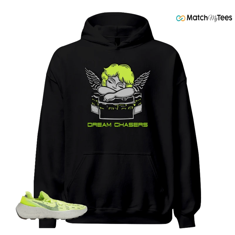 NIKE SPACE HIPPIE 04 LIGHT LEMMON TWIST SNEAKER Matching Tees hoodie