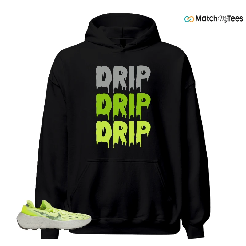 NIKE SPACE HIPPIE 04 LIGHT LEMMON TWIST SNEAKER Matching Tees hoodie