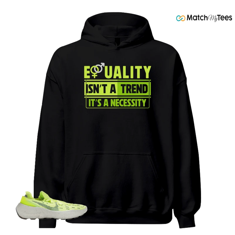 NIKE SPACE HIPPIE 04 LIGHT LEMMON TWIST SNEAKER Matching Tees hoodie