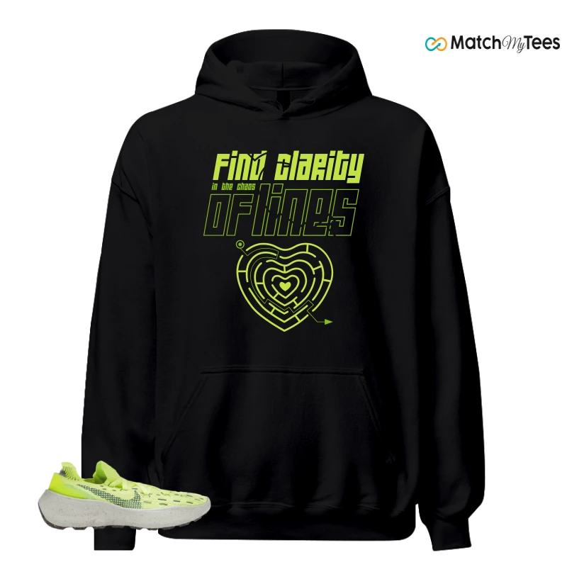 NIKE SPACE HIPPIE 04 LIGHT LEMMON TWIST SNEAKER Matching Tees hoodie