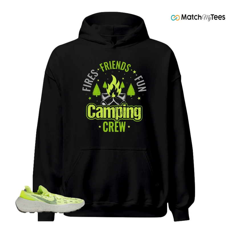 NIKE SPACE HIPPIE 04 LIGHT LEMMON TWIST SNEAKER Matching Tees hoodie